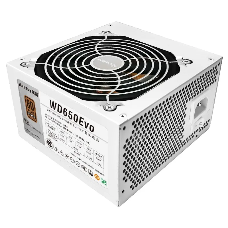 

Компьютерный блок питания, маленькая золотая медаль, wd650W, полномодульный корпус, настольный источник питания 500 Вт, 750 Вт