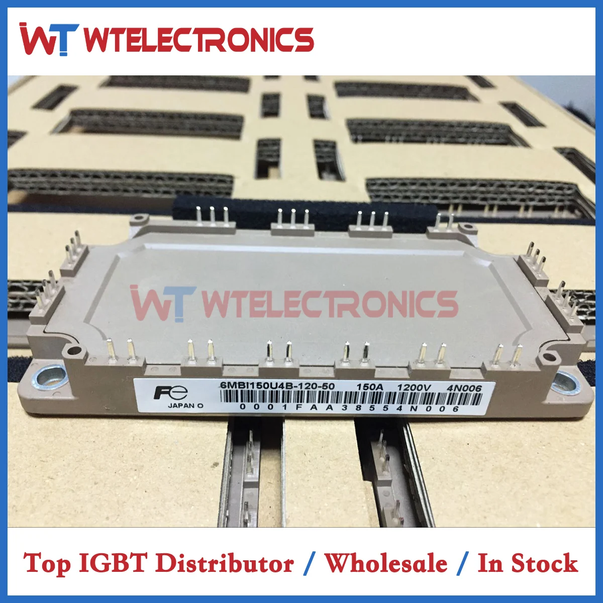 

6MBI150U4B-120-50 Genuine 6MBI150U4B-120-50 IGBT Module 6MBI150U4B 120 50 6MBI150U4B12050
