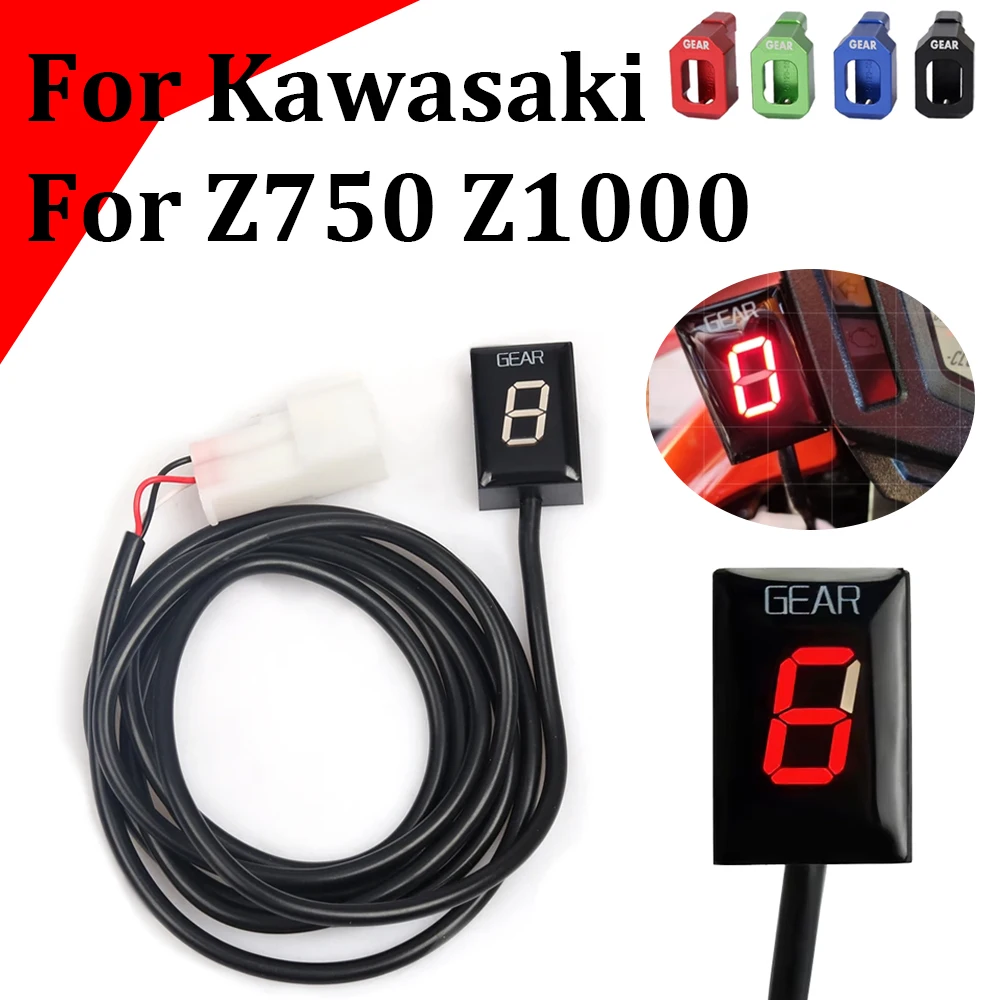 For Kawasaki Z750 Z1000 Z 750 Z 1000 Z 750 1000 2005 2006 Motorcycle Accessorie Gear Indicator Gear Counter Display Speed Report