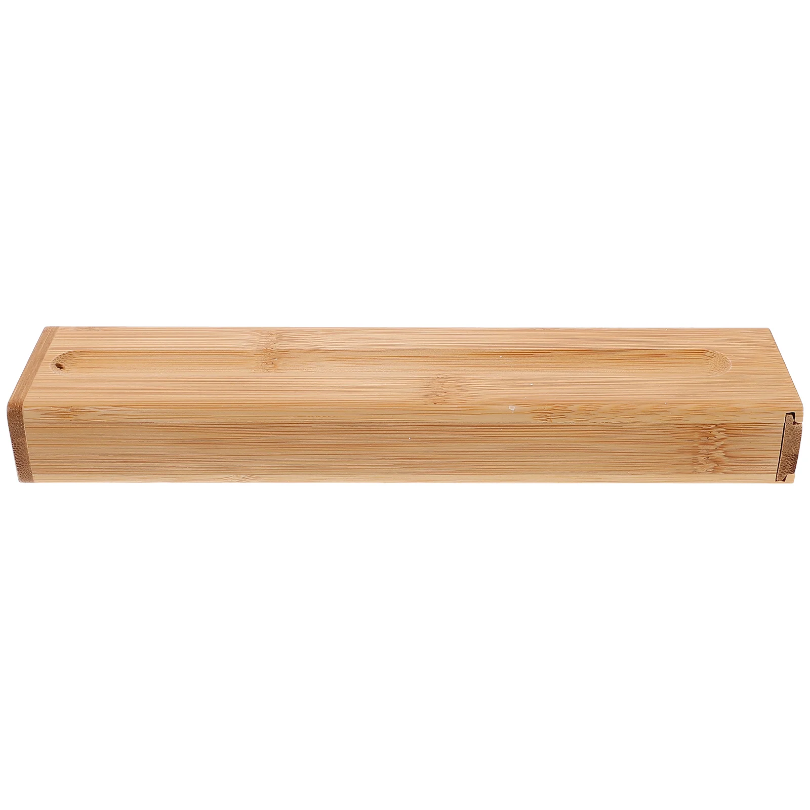 

Bamboo Wood Incense Box Burner Holder Holders Rustic Storage Adornment Desktop Aroma Furnace Stick