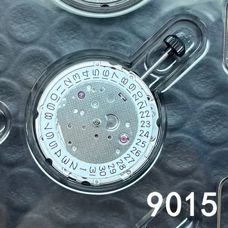 Accesorios para reloj movimiento mecánico automático japonés nuevo movimiento auténtico 9015 movimiento West Rail ultrafino 9015