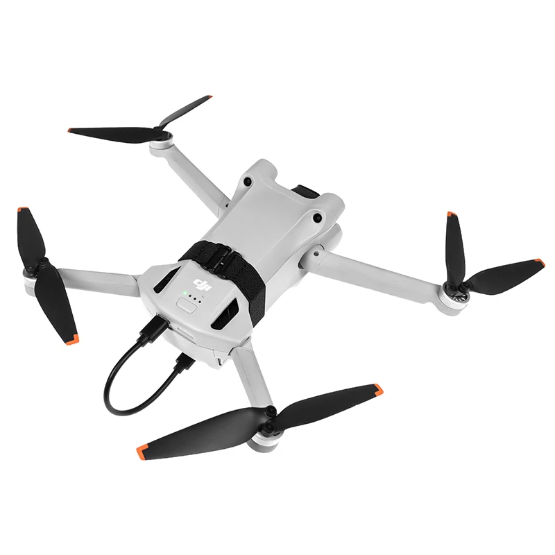 2 in1 Set For DJI Cellular 4G Module Mounting Fixed Strap With Data Cable For DJI Mini 3 Pro Cellular Module Drone Accessories
