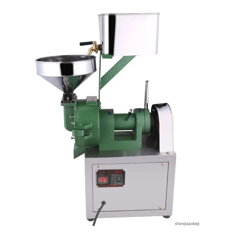 Stone Grinding Refiner MJ-12 Household Rice Paste Machine Intestine Flour Rice Pulp Machine Commercial Wet-use Grinder 220v 550w