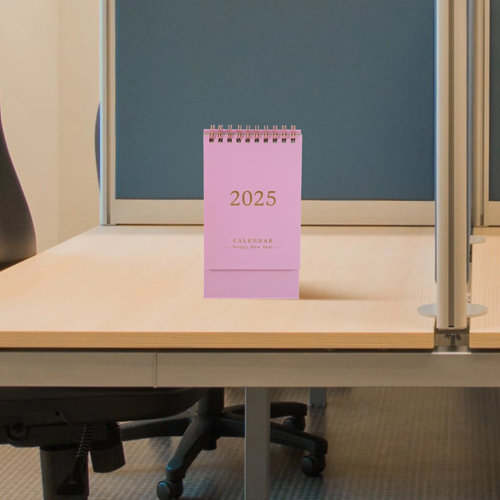 Small Desk Calendar 2024-2025 Flipping Calendar Standing Desktop Calendar From July 2024 To Dec 2025 Twin-wire Binding Monthly