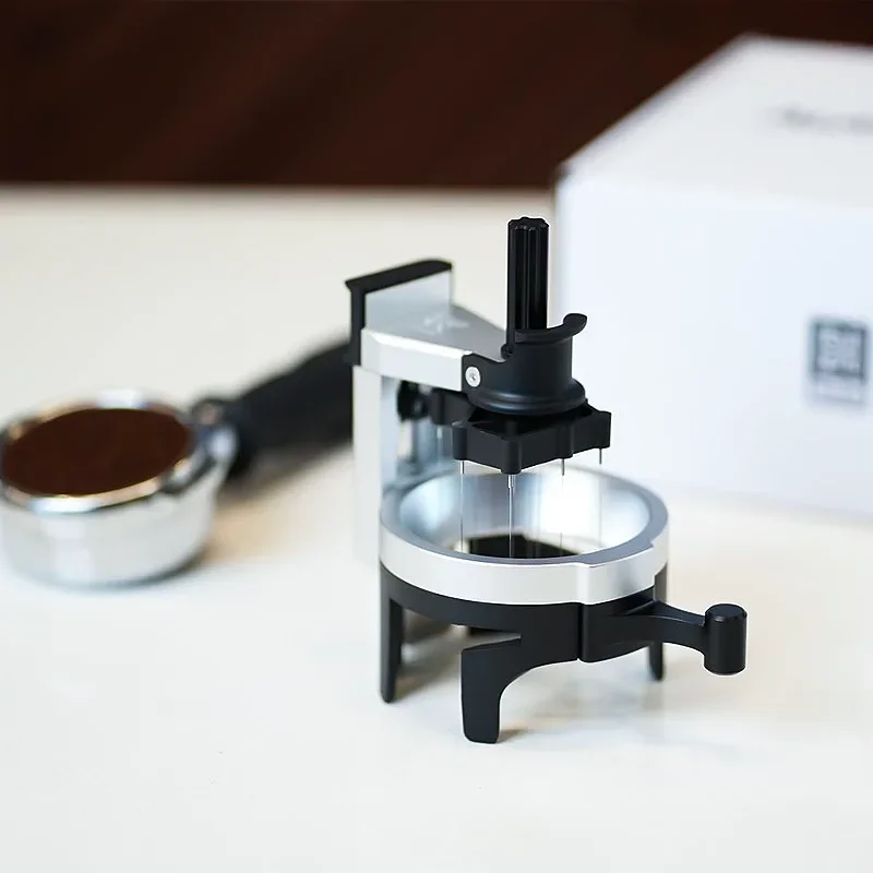 AutoComb Australia BH Fabric Powder Needle Automatic Powder Comb Rotating Dispenser Italian Coffee Fabric Powder Needle 58mm