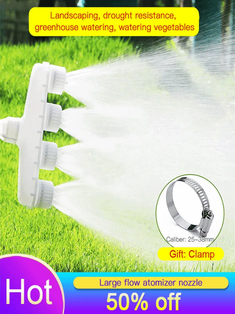 

Greenhouse Vegetable Watering Nozzle Drought Resistant Gardening Nozzle Car Wash Nozzle Vegetable Greenhouse Nozzle
