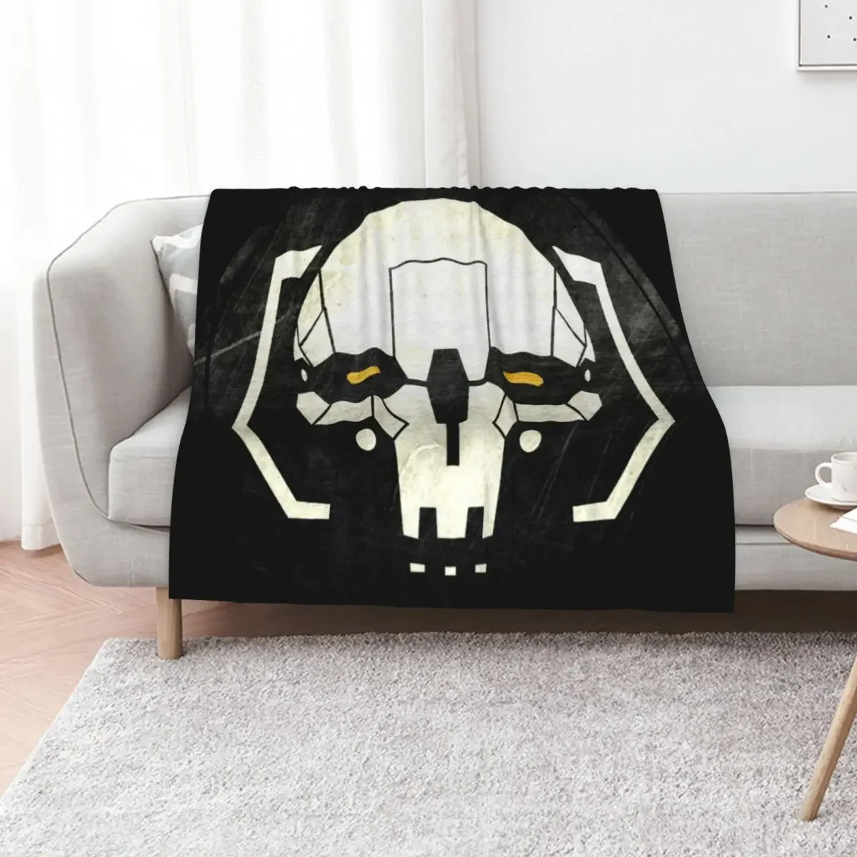 

Battletech Atlas Skull Throw Blanket Luxury Luxury St Beautifuls manga Blankets