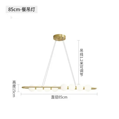 SANDYHA Nordic Runde Ring LED Decke Kronleuchter Acryl Gold für Esszimmer Wohnzimmer Tisch Mitte Schlafzimmer Anhänger Beleuchtung Dekor Leuchte 8