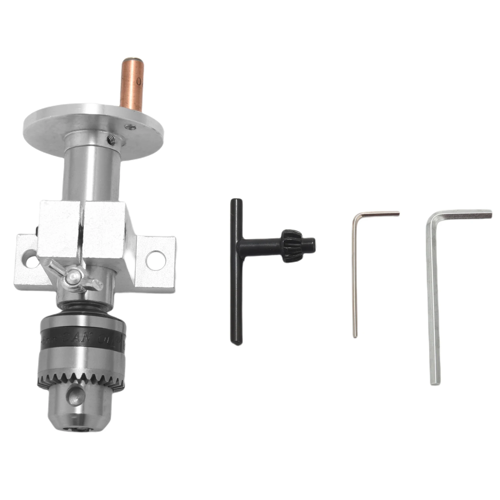 Cabeça central de torno abjy-live com mandril, acessórios diy para mini máquina de torno, centro giratório, ferramenta para trabalhar madeira
