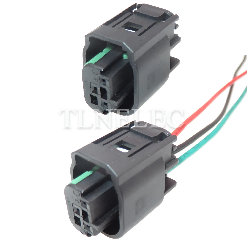 3 Pin Way Auto Wire PCB Connectors Car Air Conditioner Pressure Sensor Sealed Socket with Wires 968402-1 1-967642-1