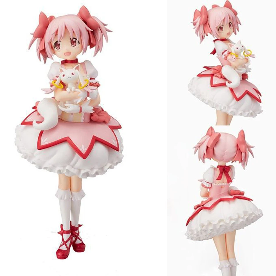 18 cm PMMM Magical Girl Anime Figur Kaname Madoka Action Figure PVC Modelle Figuren Desktop Ornamente Exquisite Spielzeug Sammlung