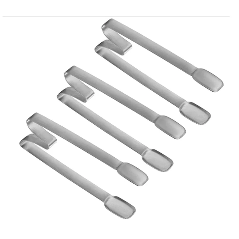Vendita superiore 3 pezzi pratici pinze per ghiaccio in acciaio inossidabile pinze per ghiaccio per zucchero pane cibo clip per barbecue accessori da cucina per ghiaccio