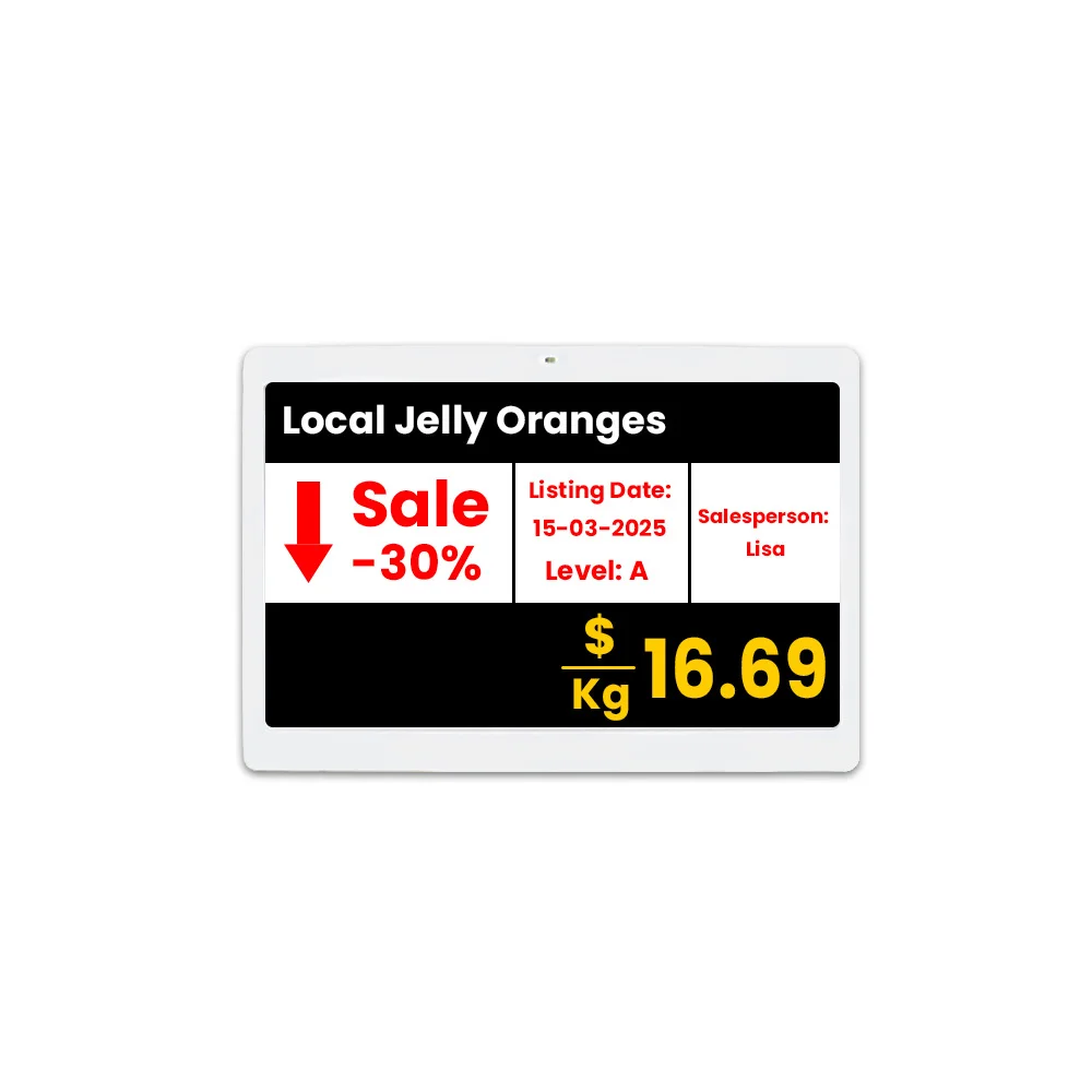 E ink Price Tag Four Color Electronic Price Tag 7.5