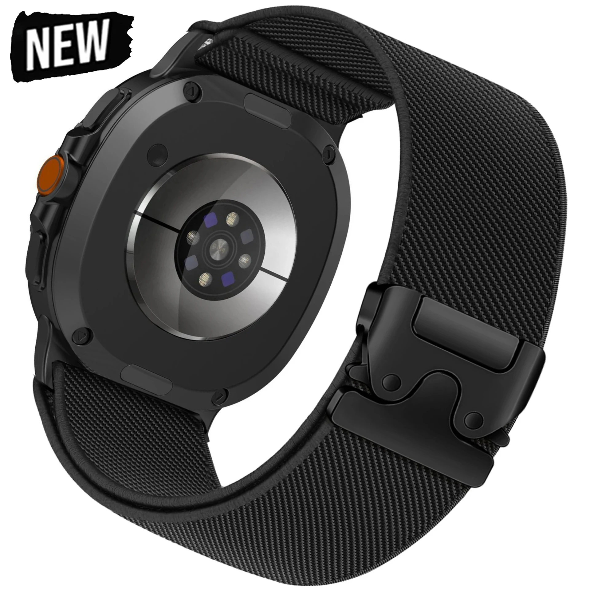 

Parachute Strap For Samsung Galaxy Watch 8 classic Band 46mm stretch Nylon correa pulseira Bracelet for Galaxy Watch 8 40mm 44mm