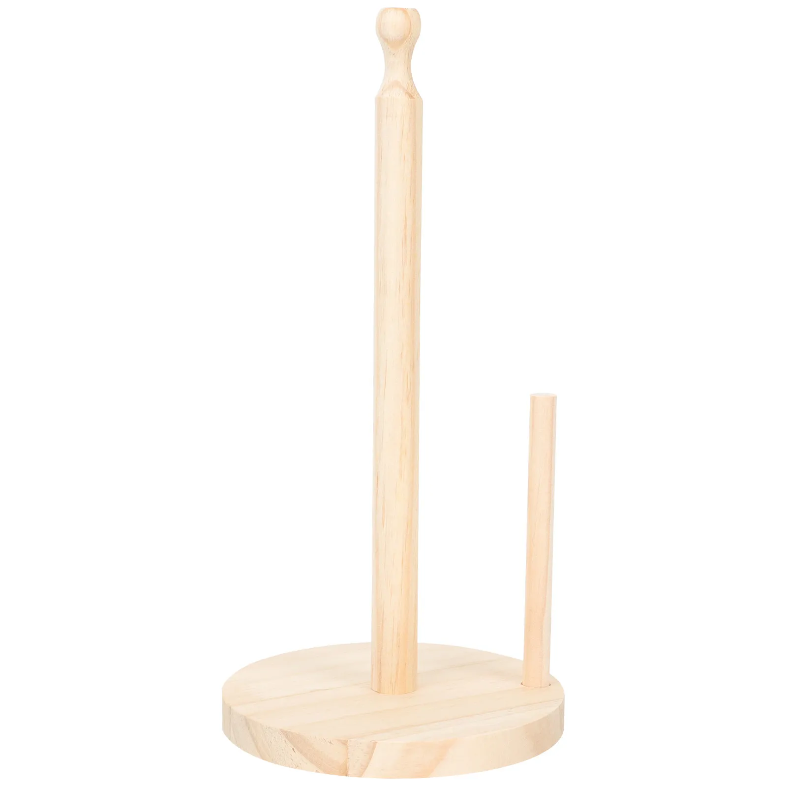 

Wooden Vertical Paper Towel Holder Stand Rack for Kitchen Farmhouse Restaurant Office Bathroom Countertop Tissue