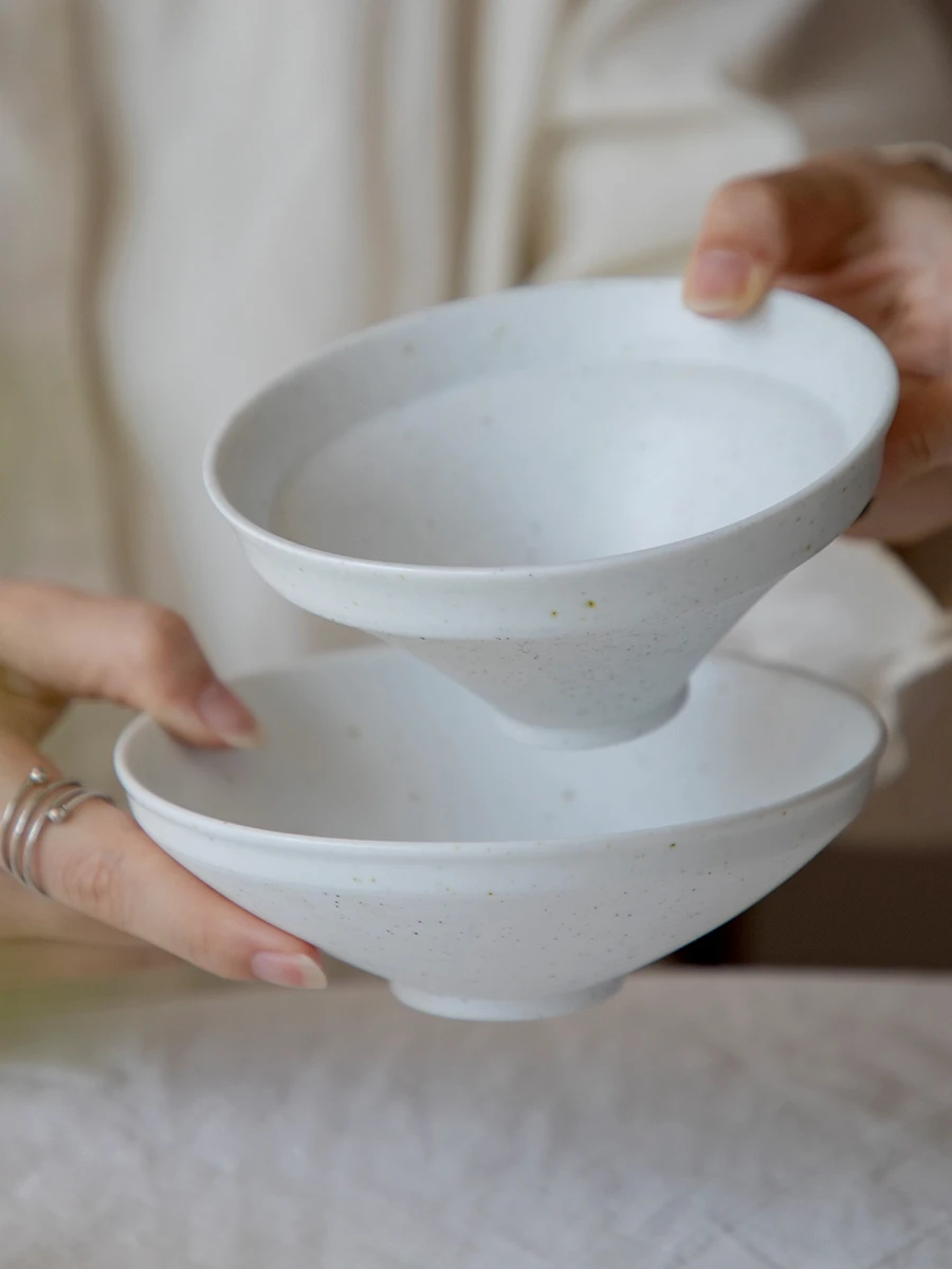 

mat Cerc Bowl Zen Vegetarian Tea Bowl Dert Salad Bowl Home Use Small Batch Design by Sanza Home Diningware