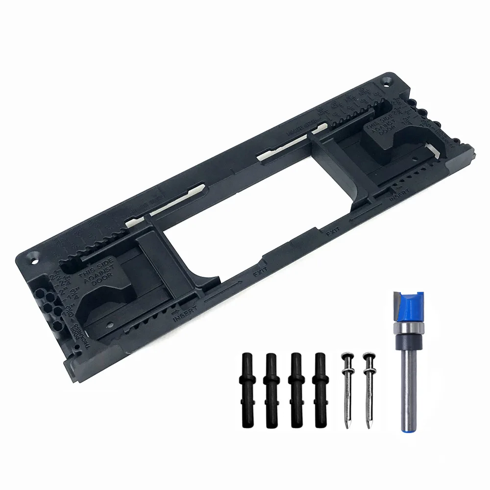 Hinge Door Lock Hole Positioner Door Hinge Installation Kit Hinge Router Template