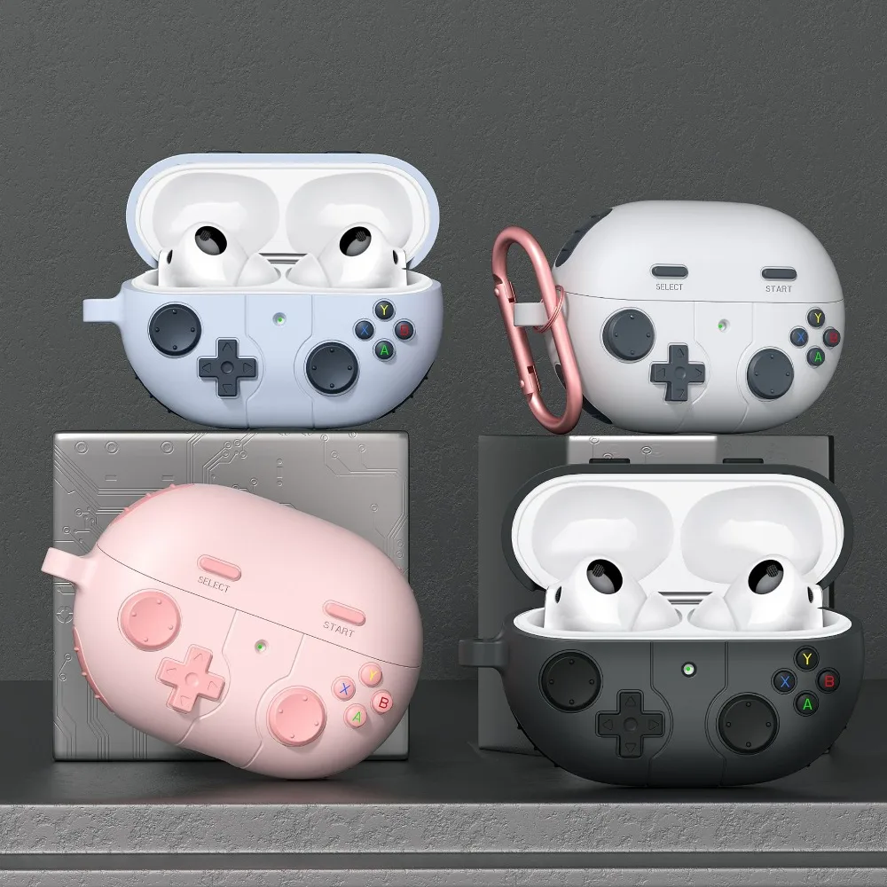 Cartoon Game Console Styling Earphone Protective Cover for Huawei Freebuds Pro 3 Earphone Storage Case Silicone Earphone Case