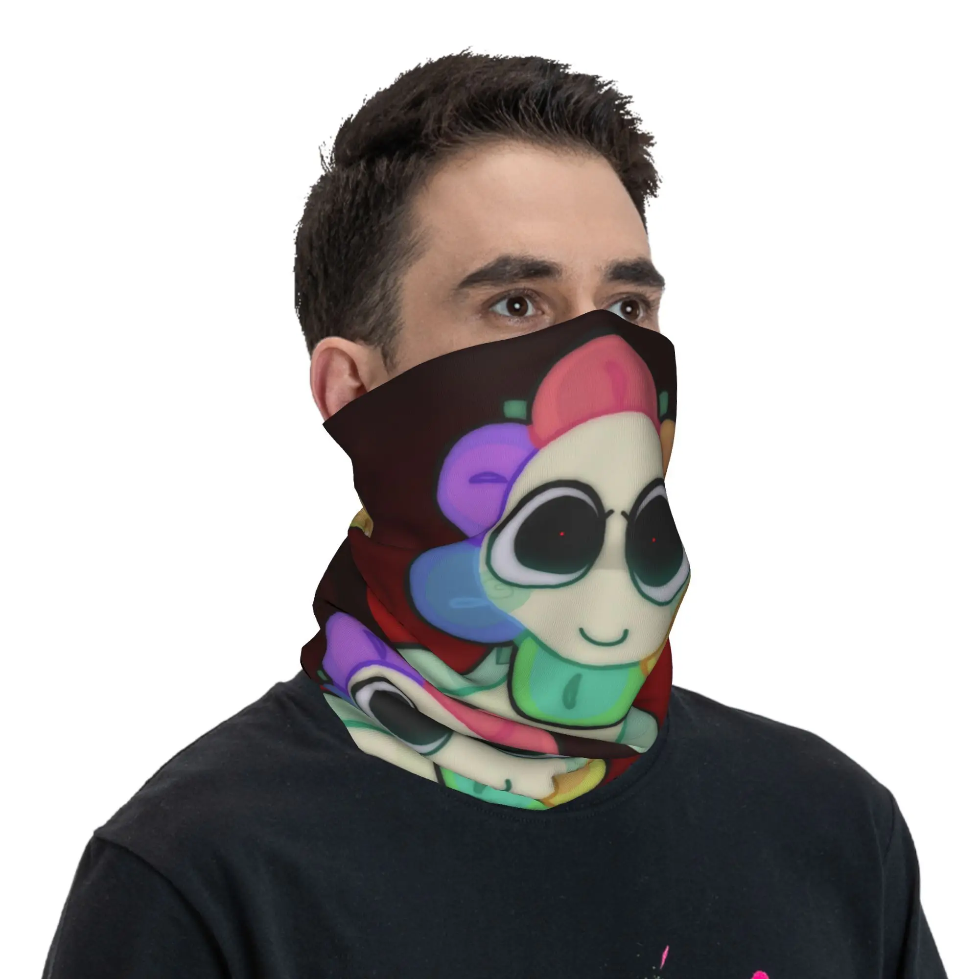 Dandy's World Dandy Bandana الرقبة الجراب قناع مطبوع وشاح متعدد الوظائف ركوب الدراجات وشاح ركوب للجنسين الكبار تنفس