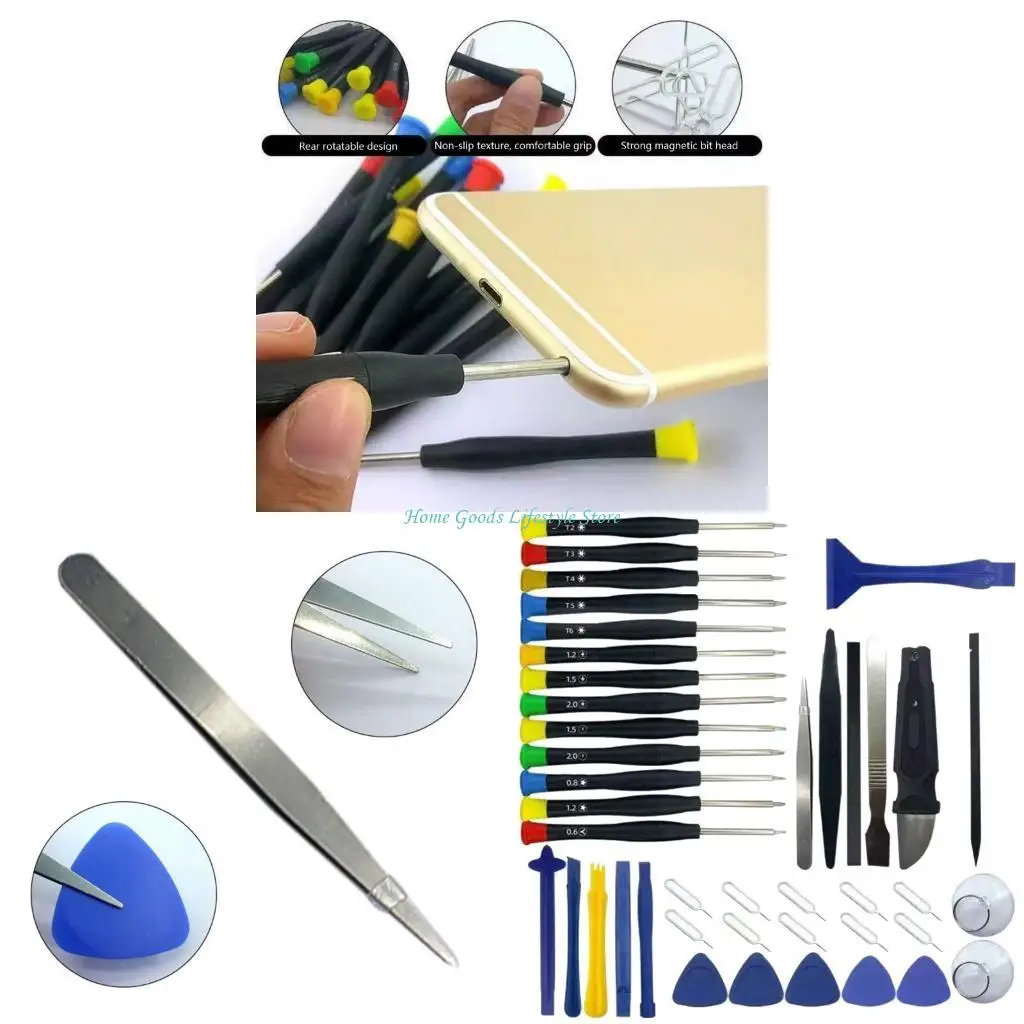 

E74E Small Precisions Screwdriver Set Repair Tool Phone Opening Repair Tool Screwdriver Set for Electronic