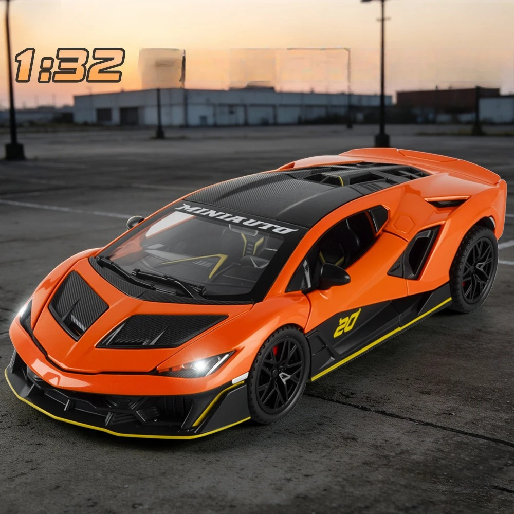 

1:32 Fenomeno SuperVeloce SV Hypercar Alloy Metal Diecast Model Car Home Decoration And Computer Desktop Ornaments