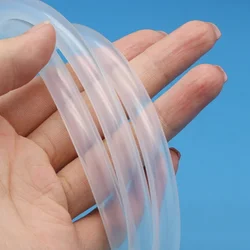 1 medidor peristáltico bomba mangueira de silicone transparente id 0.8mm 25.4mm od 3mm 35 35mm tubo de água flexível macio da tubulação do produto comestível