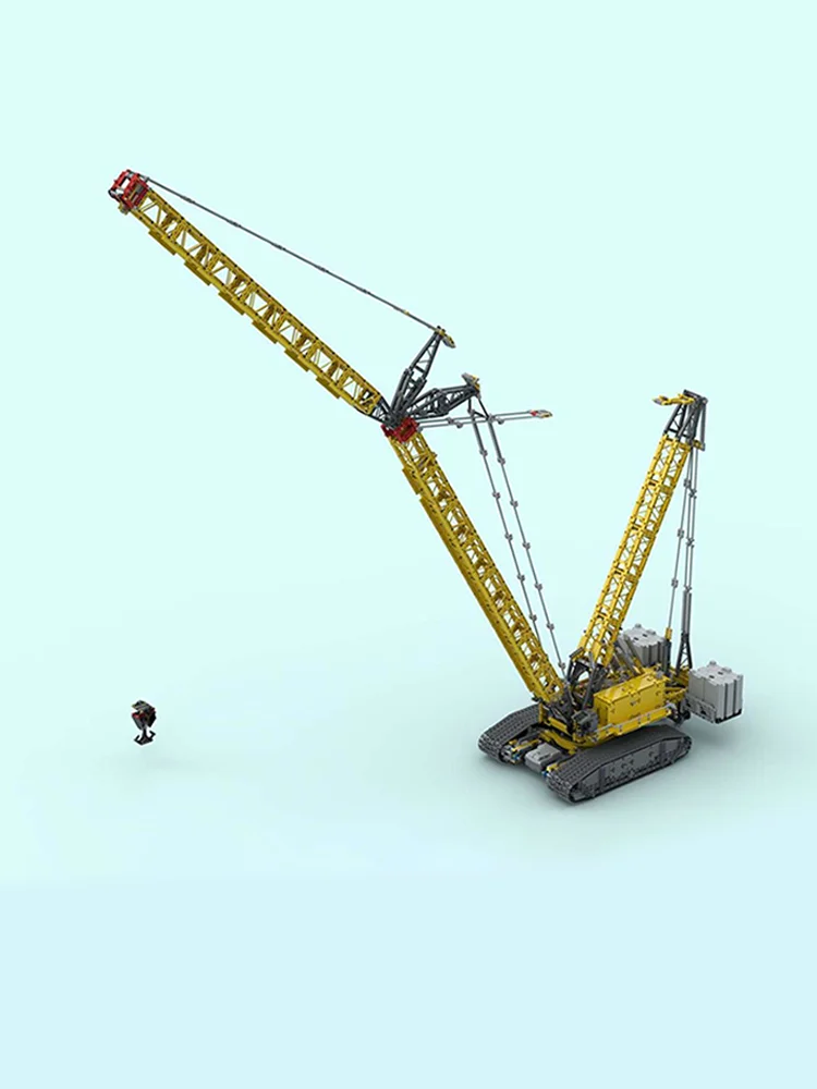 Nieuwe 3902 Stuks Moc High Tech Stad Luxe Rupskraan Model Bouwstenen Technologie Montage Bricks Speelgoed Kinderen Verjaardagscadeautjes - afbeelding 2