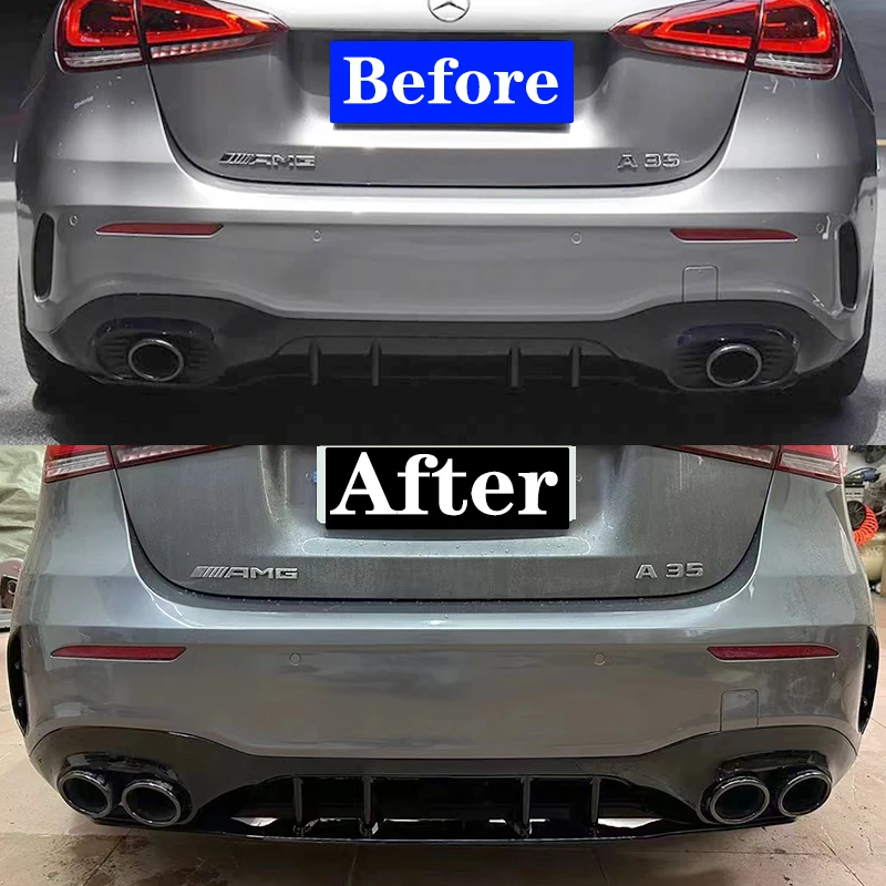 for 2020+ Mercedes-Benz A35 CLA35 GLA35 GLB35 exhaust upgrade A45