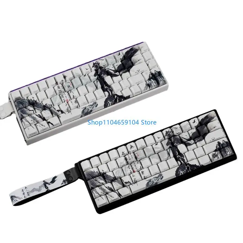 

PBT Keycaps Side Printed The Legends of Chusen Keycaps для механических клавиатур