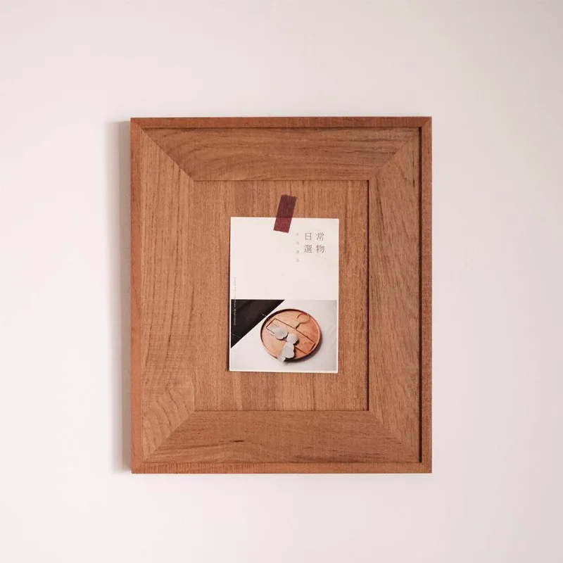 Wooden Wall Picture Frame Vintage Art Decoration Photo Frames Modern Minimalist Home Decor Frame Bedroom Desk Painting Frames