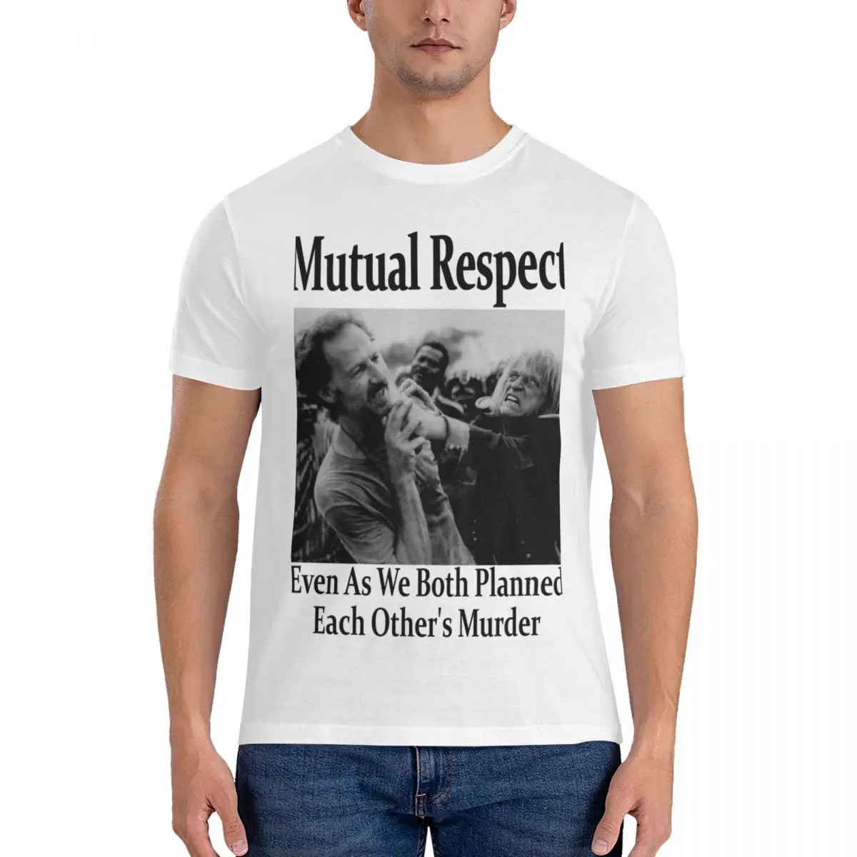 Werner Herzog and Klaus Kinski's Mutual Respect Graphic T-Shirt Men's cotton t-shirt quick-drying t-shirt mens t shirt