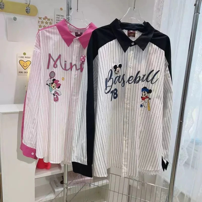 

Женская рубашка в полоску больших размеров (до 136 кг) – приталенная, легкая, с элементами пэчворка, элегантная, универсальная, с длинным рукавом