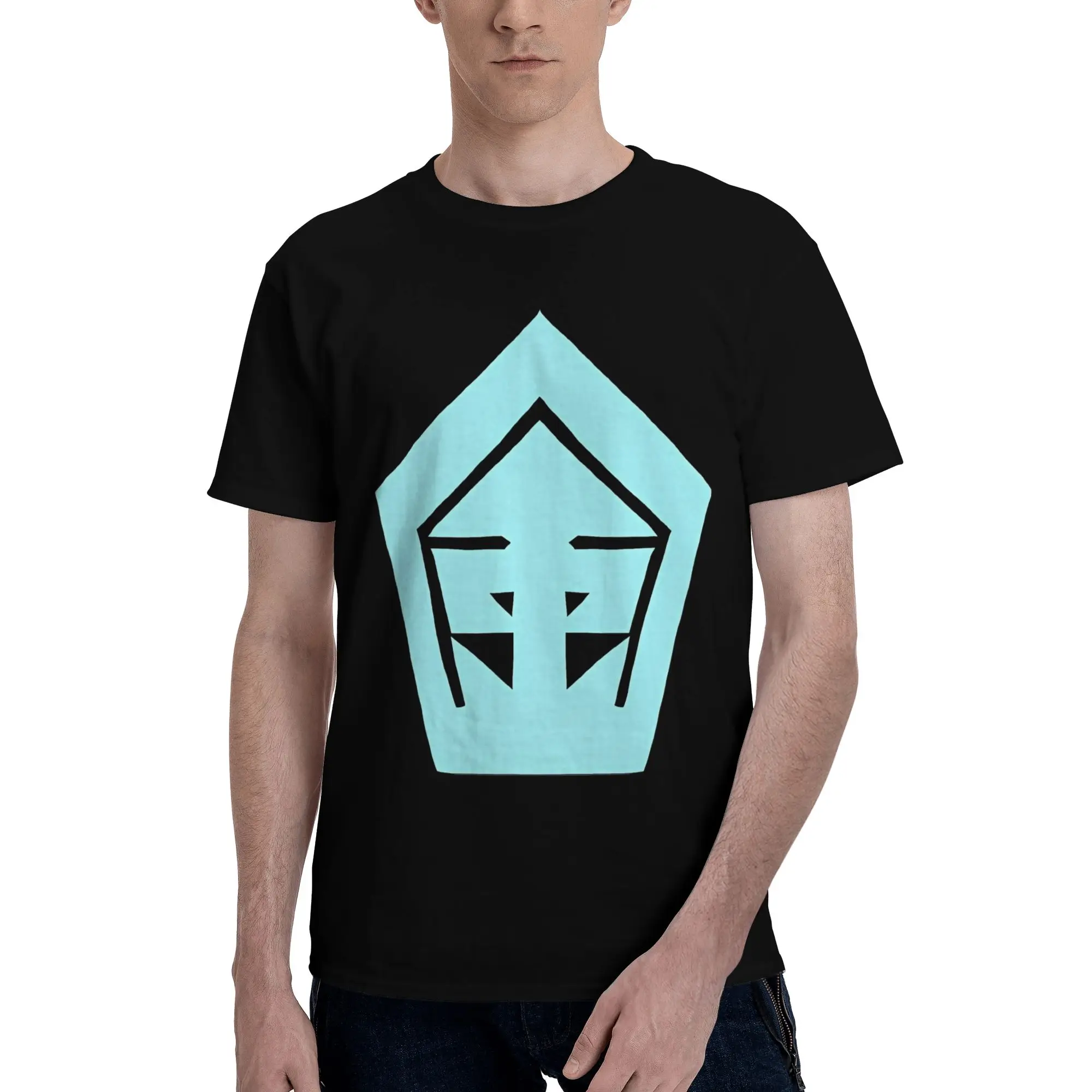 Adaman Diamond Clan Logo (PLA PKMN Cosplay Replica) Camiseta gráfica 100% algodão Japan Clan Tops Tees para homens