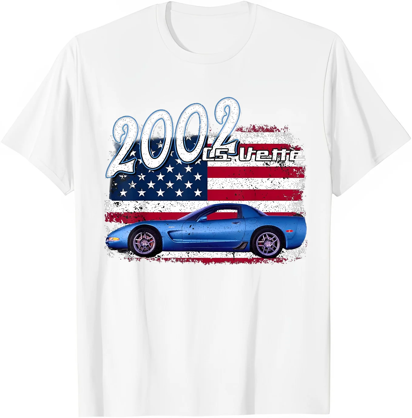 2002 C5 Z06 Vette StingRay Blue Supercar Sports car T-Shirt