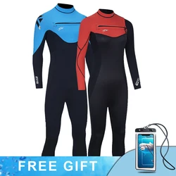 3MM Neoprene Wetsuits Surf Suit Men Women Kitesurf Snorkel Swimwear Winter Keep Warm Rash Guard Spearfishing Scuba Diving Suit