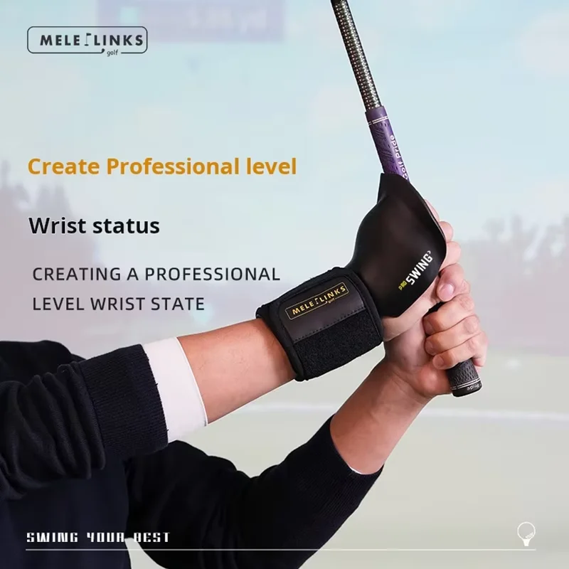 MELELINKS Golf Wrist Bindings Swing Trainers Orthoses Training Supplies