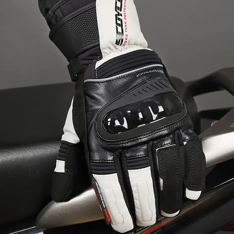 

Gloves For Motorcycle Coldproof Waterproof Motobiker Racing Riding Wear-resistant Warm Autumn And Winter Cycling Glove