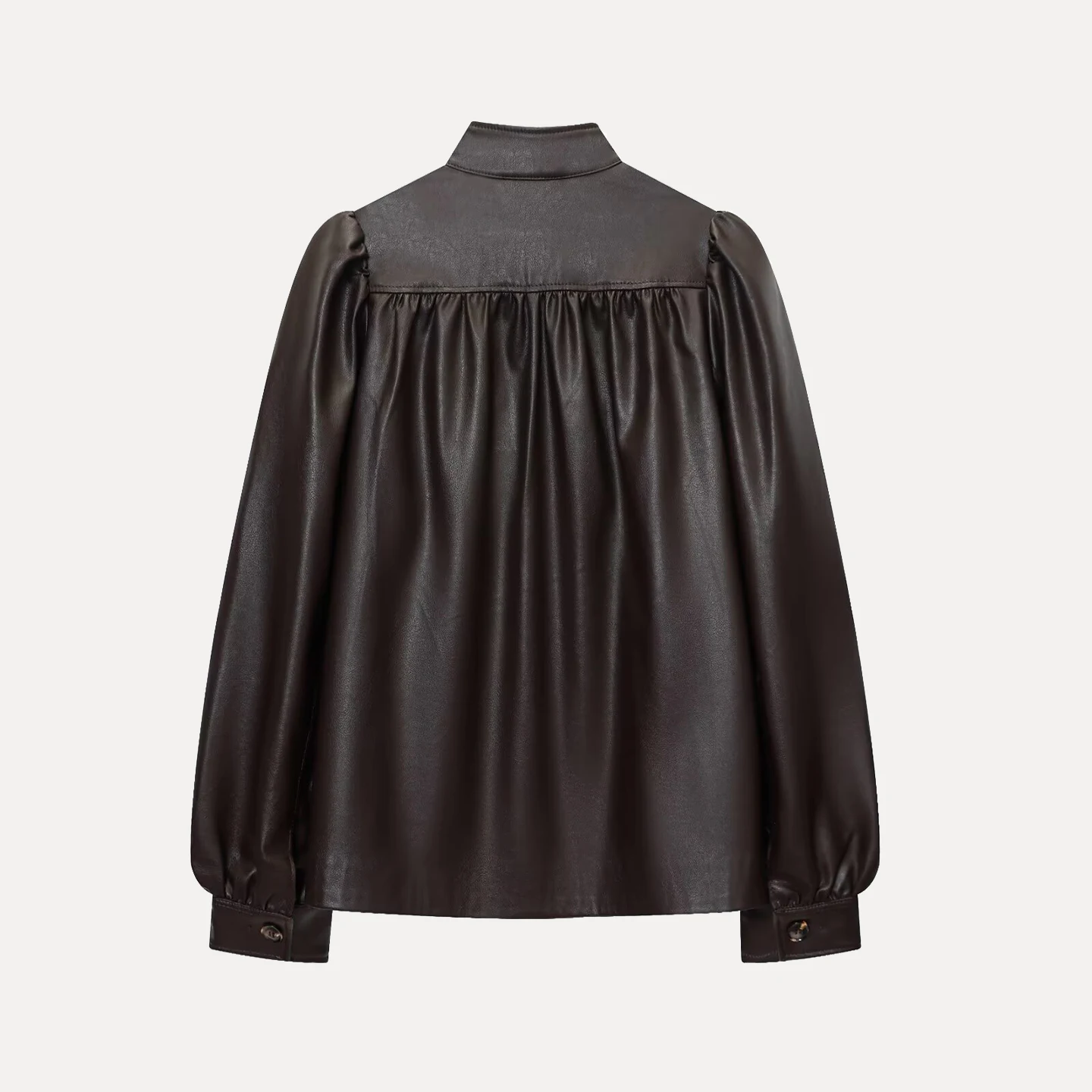 Abrigo de mujer Ele Faionable 2025 otoño nuevo Sle Long Sve prendas de vestir exteriores juvenil marca Z China hizo otro material