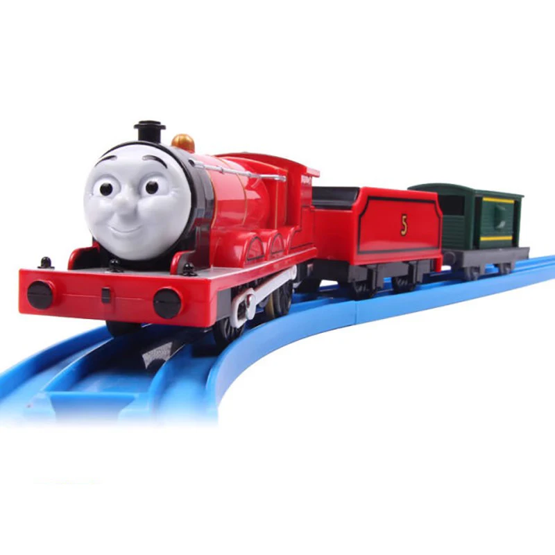 TAKARA TOMY Thomas Rail Train Toy TS-05 James James modelo de personaje animado, juguete para niño, perfecto para regalos navideños a amigos.