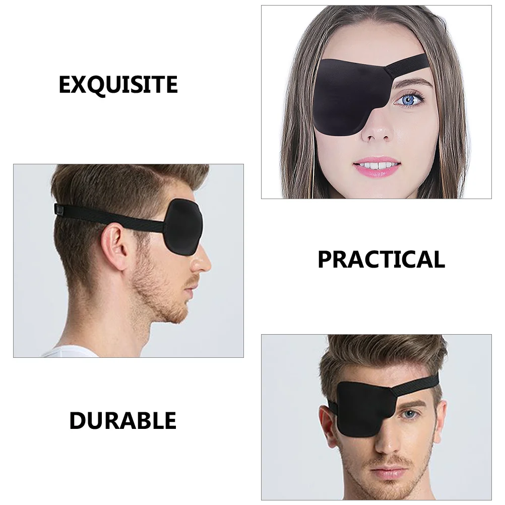 3 stuks 3D ooglapje professioneel enkel oogmasker voor amblyopie-correctie verstelbare riem antislip ontwerp ideaal voor kinderen volwassenen