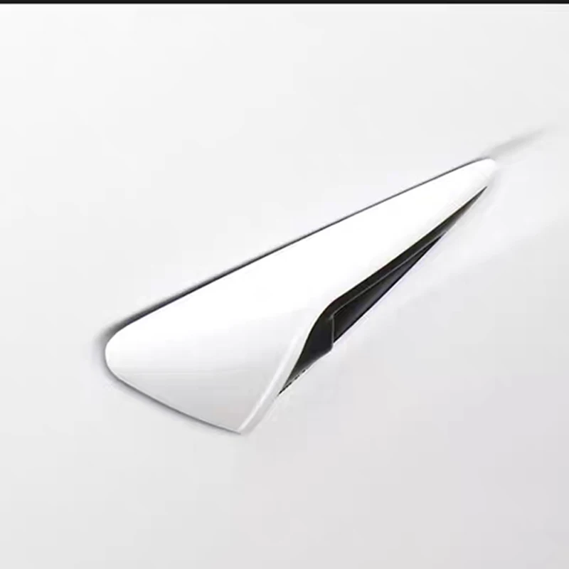 Applicable to Tesla Model 3 Y Highland 2025 Side Camera Protector CoverAccessories Turn Signal Fender Trim ABS  white 2pcs - view 2