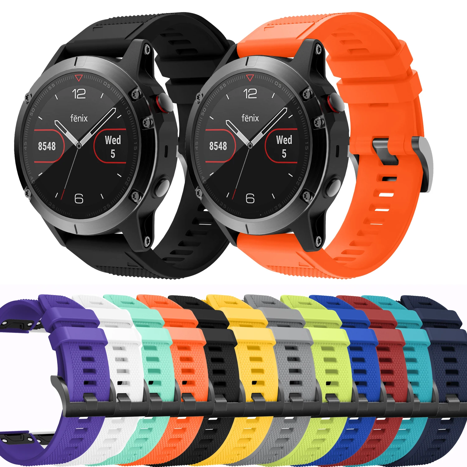 

For Garmin Epix /Epix2 Bracelet Instinct /Instinct 2 Wristband Sport Bracelet For Garmin MARQ 22mm Silicone Quick Fit Watchband