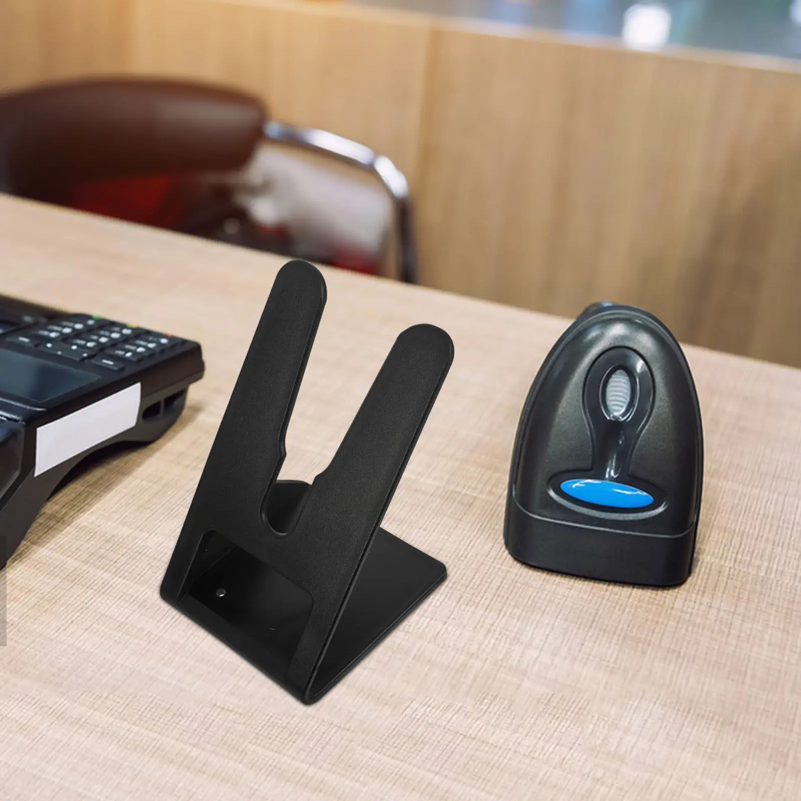 Heavy Duty Barcode Scanner Bracket Wall Mount Stand for Handheld Scanners Universal Fit Enhanced Display Fast Scan Efficiency
