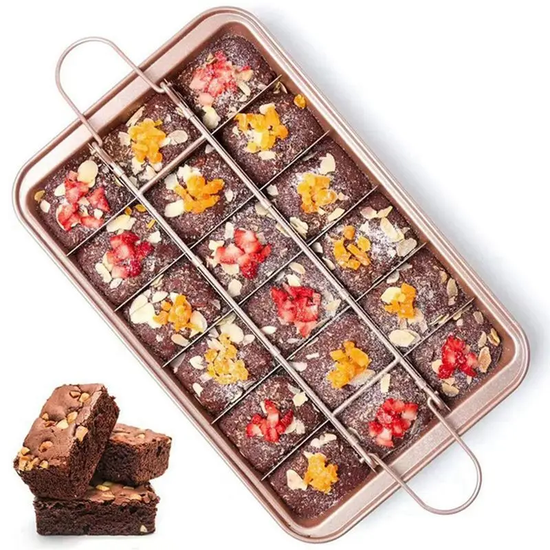 AA94-Cake Mold Metal For Baking Live-Bottom Solid Non-Stick Coating Thicken Bakeware Tools All For Baking