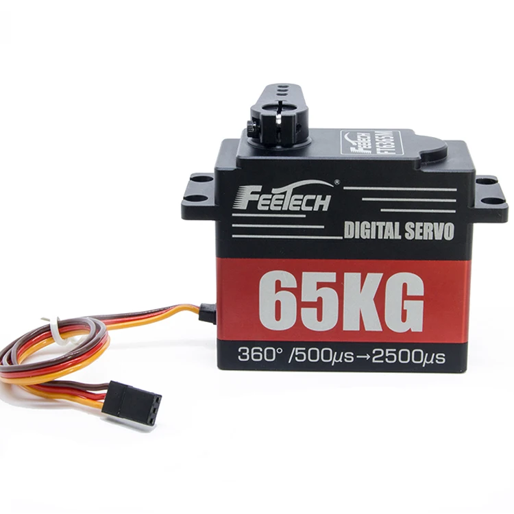 2026 China Factory 7.4V 65KG 360 Degree Magnetic Encoders Steel Gear Servo Digital Servo Motor for Robot Arm Robot Joints  Robot