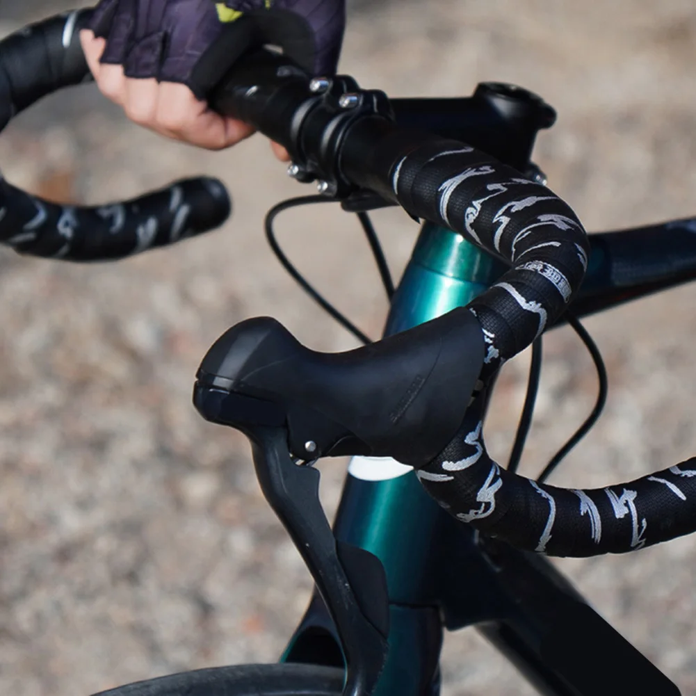 

Anti Slip Bicycle Tape Fixie Handlebar Shock Absorption Tape Anti-Slip Tape Customizable Patterns Dirt-Repellent