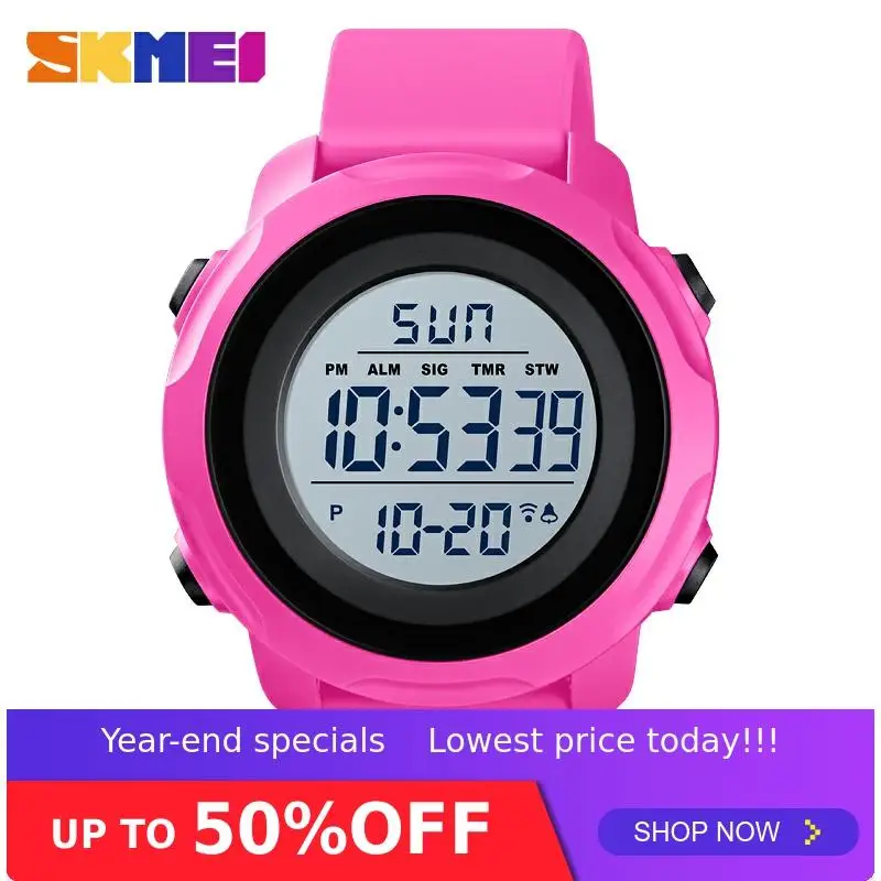 SKMEI relógio masculino Men Sport Digital Watches Casual Military Countdown Watches For Couple Waterproof Chrono Alarm Clock