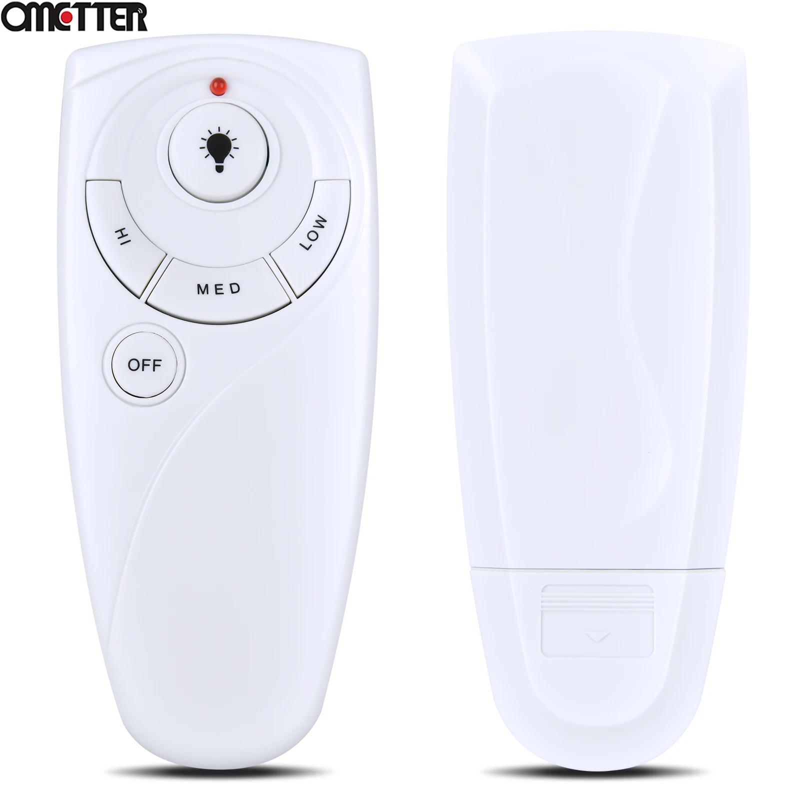 Nuovo telecomando UC7083T per ventilatore da soffitto Hampton Bay, controllo luci doppie, bianco con batteria