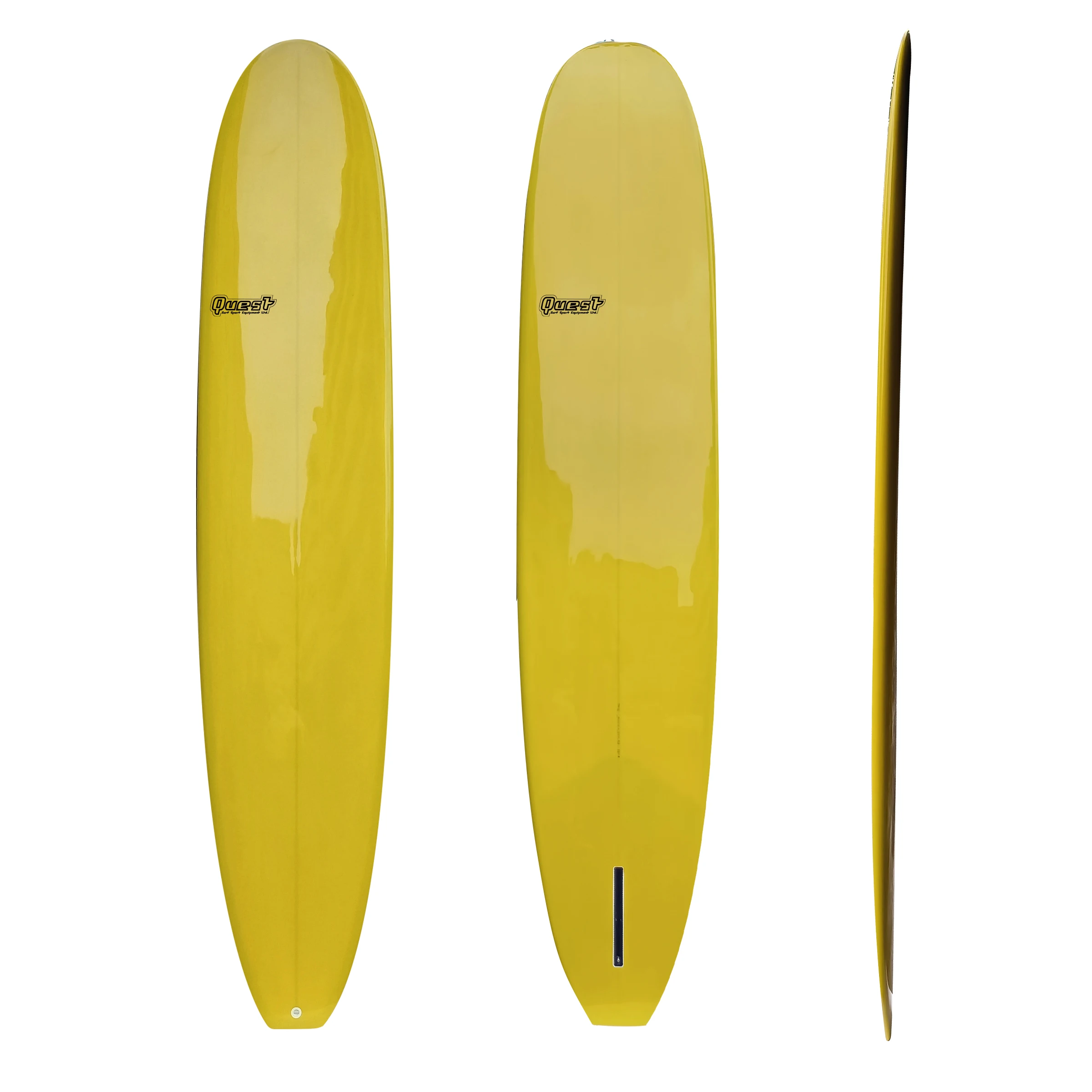 ロングサーフボード　9’1ft サーフィン、絵画、最高、9フィート用の黒のロングボードpu - AliExpress