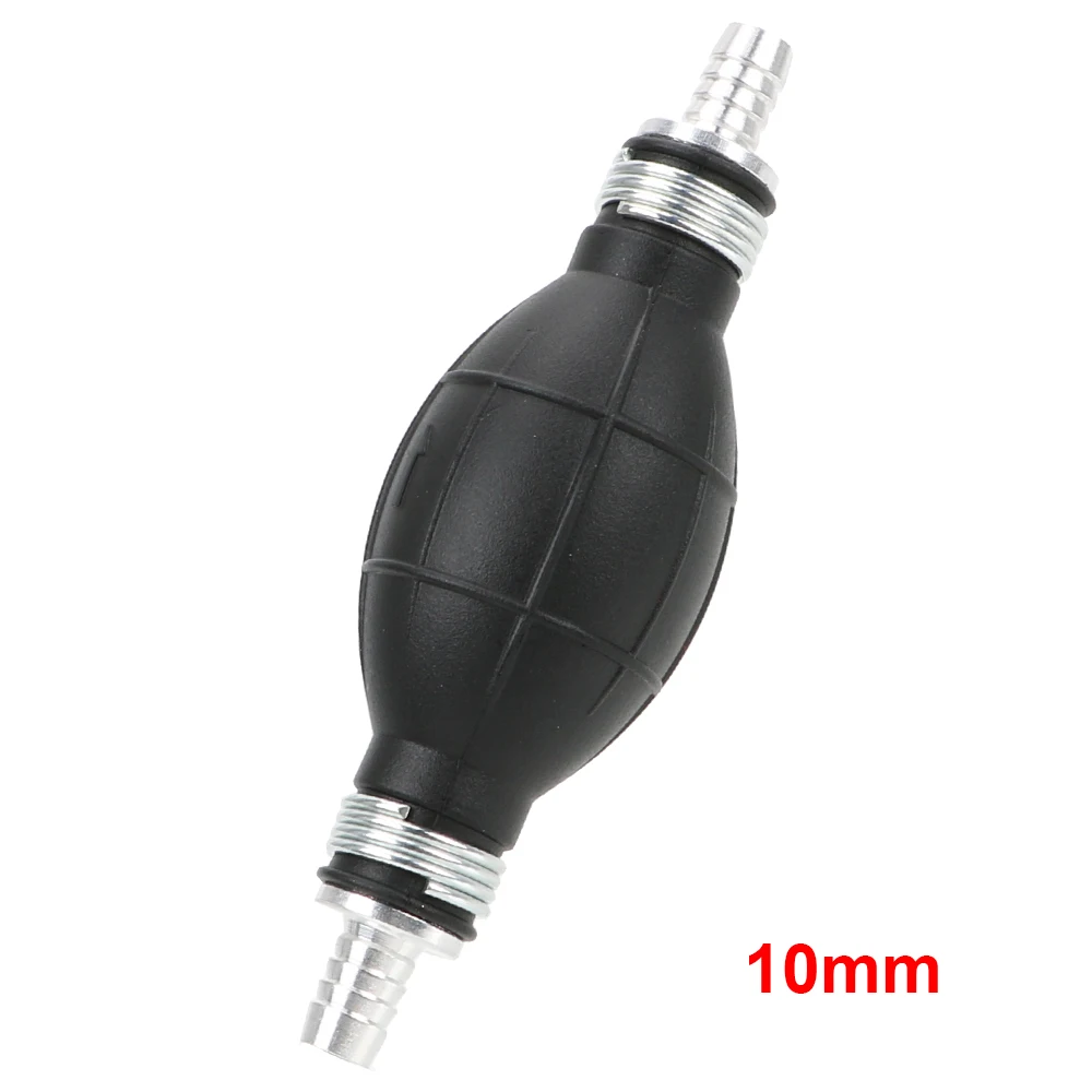 For Car Boat Outboard Rubber Aluminum Hand Fuel Pump Line Hand Primer Bulb 6mm 8mm 10mm 12mm All Fuels Length Used Fuel Pump